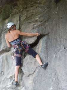 The Mix Tour - Outdoor Activity - experienced climber in action