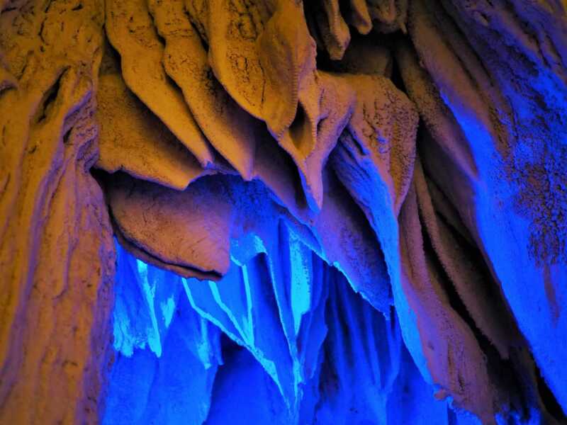 led blue on stalactites 1 led blue on stalactites 1